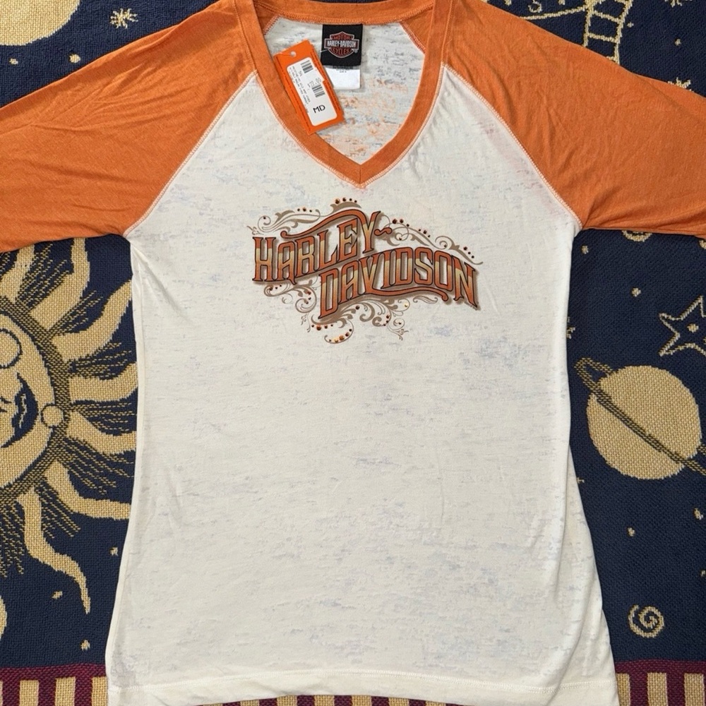 Harley Davidson Daytona Beach FL T-Shirt Women’s Size Medium Brand New With Tags